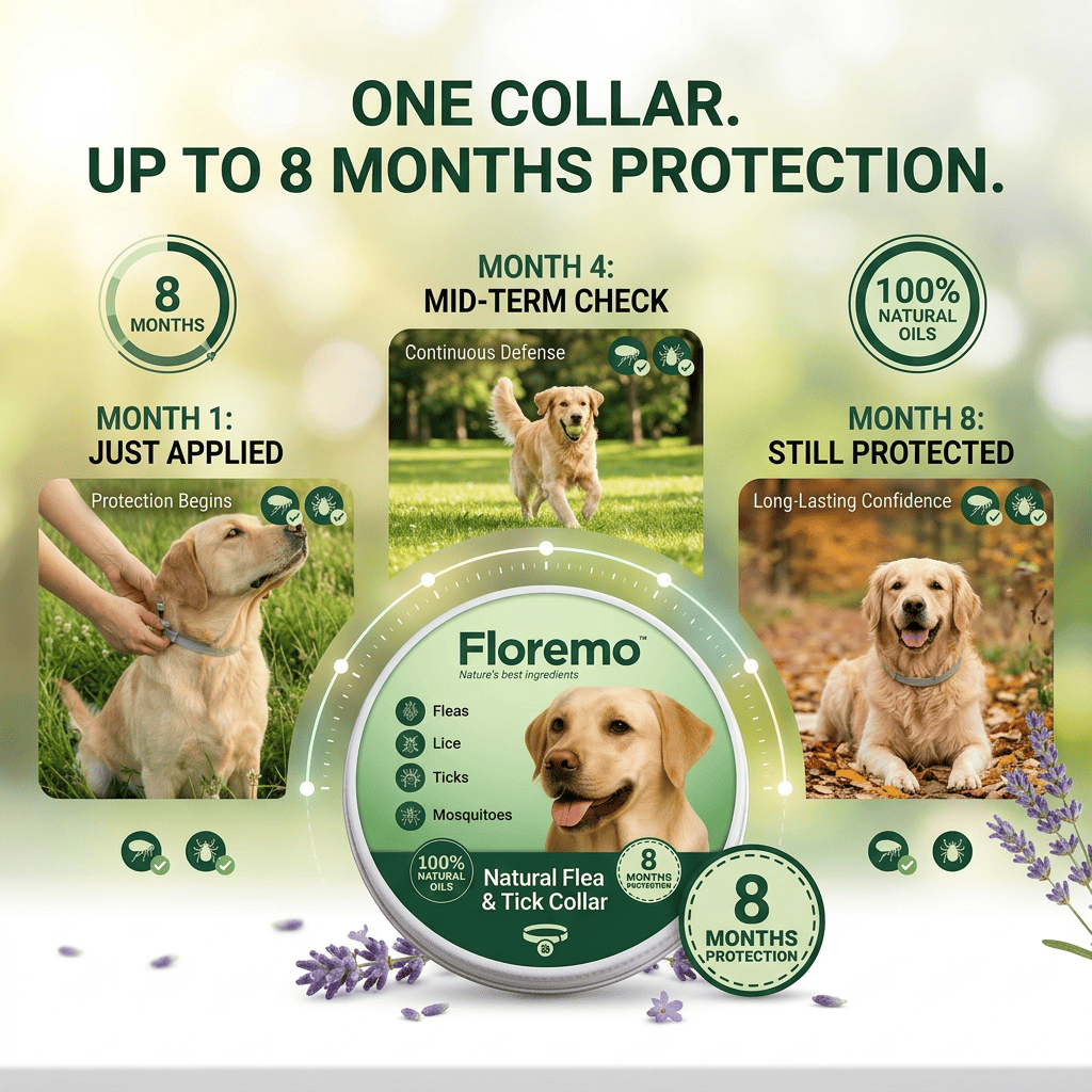 Floremo™ 8 Months Flea and Tick Free