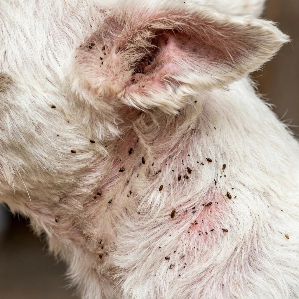 Dog with flea infestation – why flea and tick collar protection is essential